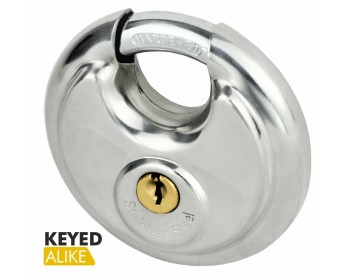 70mm Keyed-Alike Moon Disc Padlock